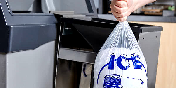 Ice store bins and ice machine accessories available at Baker Distributing