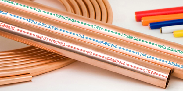 HVAC Copper Tubing, Line Sets, Copper Fittings and Gas Pipe