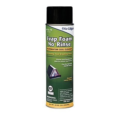 nucalgon evap-fresh foam hvac cleaning products