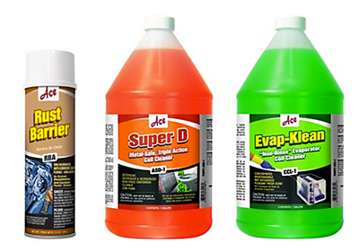 ACE hvacr cleaning supplies