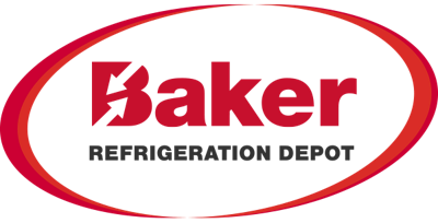 baker distributing company refrigeration depot logo