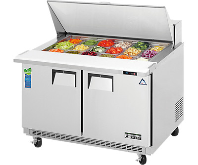 Everest EPB and EPBN series food prep tables