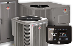 rheem residential air conditioning systems