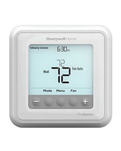 Honeywell - TH6210U2001/U - Programmable Thermostat up to 2 Heat/1 Cool Heat Pumps or 1 Heat/1 Cool Conventional Systems