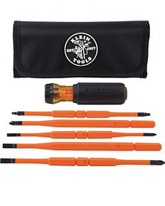 Klein Tools® - 32288 - Insulated Changeable Drivers w/ Pouch