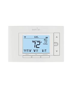 White-Rodgers - 1F87U- 42WF - Sensi™ Wi-Fi Smart Thermostat w/Geo Fencing and Apple Home Kit